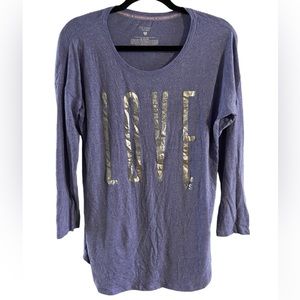 Victoria's Secret Lavender Purple Long Sleeve Top